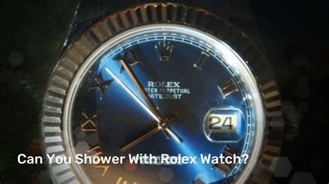 can you shower with rolex|Caring for your Rolex .